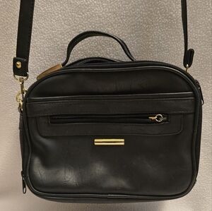 Black Leather Purse